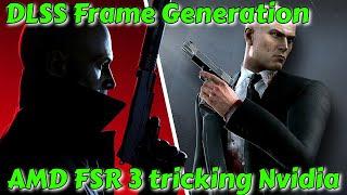 DLSS Frame Generation on Older Nvidia 2000 & 3000 Series Finally 4 times more fps | Hitman 3