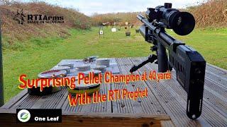 Surprising Pellet Champion at 40 yards With the RTI Prophet