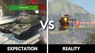 EXPECTATIONS vs REALITY || Wot Blitz Edition