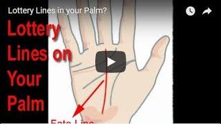 Lottery Lines in your Palm?