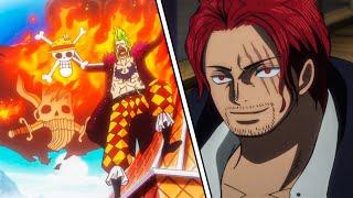 Shanks' Reaction when His Pirate Flag was Burned by Bartolomeo  | One Piece 1081