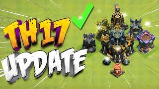 TH17 Unlocked: New Weapons + Troops & Hero Levels and More! | Clash of clans