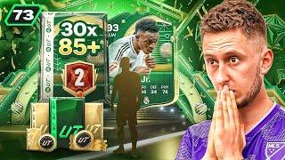 OTWORZYŁEM PACZKĘ 30x85+ ZA TOKENY [#73] FC25 ULTIMATE TEAM