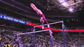 2012 US Trials Day 1 Rebecca Bross Uneven Bars