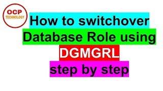 Using DG-Broker how to switchover Primary and standby roles | Live Proof % working