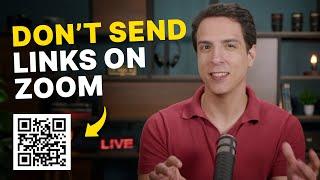 Stop sharing links on Zoom | Do this instead