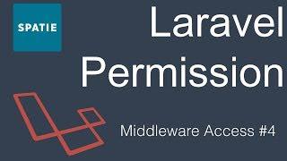 Spatie Laravel Permission Package Tutorial | Using Middleware for permission and role #4