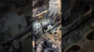 Mercedes benz M276 engine,intake system have engine oil,oil separator and air filter issue #mercedes