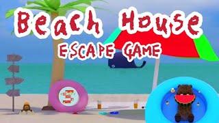 ESCAPE GAME Beach House【Keisuke Watanabe】 ( 攻略 /Walkthrough / 脫出)