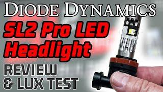 Diode Dynamics SL2 Pro Full Review and Lux Test - The BEST All-In-One LED Headlight Upgrade