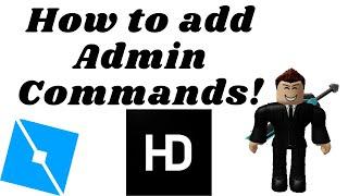 How to add HD Admin in Roblox Studio