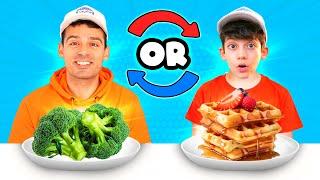 The Left or Right EXTREME Food Challenge