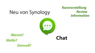 Review: Chat von Synology auf der DiskStation