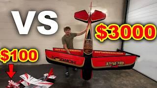 $100 vs $3,000 RC Airplane