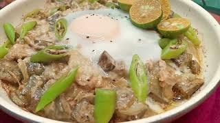 How to MakeTUNA- EGGPLANT SISIG a restaurant style Filipino side dish recipe | So yummy & creamy!