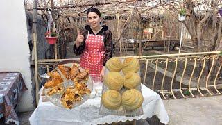 One of the forgotten sweets of Nowruz holiday is ``Baly Badi''\Dough recipe with different layers