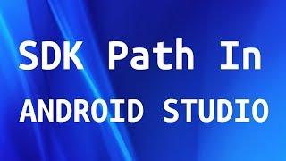 How to Set Environment Variable for Android SDK - Android Studio For Beginners