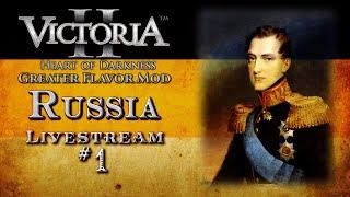 Victoria 2 Greater Flavor Mod - Russian Empire