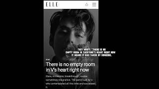 Taehyung and Jennie relationship was confirmed by their manager via elle france#taennie #shortvideo