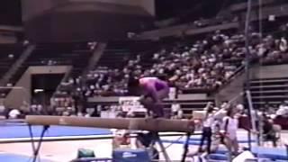 1990 Jr. Pan Am Champs. gymnastics, W AA & EF