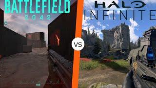 Battlefield 2042 vs Halo Infinite - Direct Comparison | Graphics & Gameplay