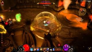 Diablo III Zoltun Kulle Boss Fight - Nightmare (Solo Wizard)