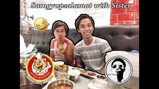 SAMGYUPSALAMAT CALAMBA w/ Sister!!!! || VLOG#13