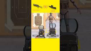 PP-19 Bizon VS P90 damage in pubg mobile #shorts #pubg #bgmi