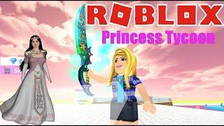 РОБЛОКС строим замок принцессы Princess Tycoon Roblox защищаем замок и ходим в гости в другие замки