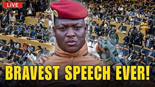 Burkina Faso's President Ibrahim Traoré's Unapologetic Speech About Democracy Sends Shockwaves!