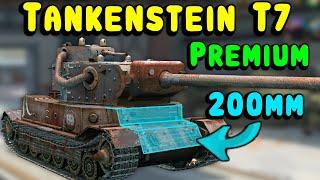 TANKENSTEIN Tier 7 Premium - World of Tanks Blitz Tiger P Gameplay WOTB