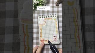 stickers journal |  orange  #shorts #sticker #journal