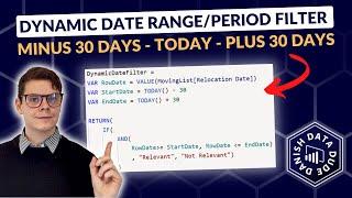 Dynamic Date Range/Period Filter in PowerBI