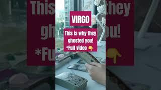 Why did they ghost you? #tarot #love #relationship #zodiac #virgo #tarotreader