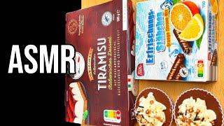 ASMR MUKBANG | TIRAMISU, CUPCAKES AND REFRESHING STICKS | NO TALKING | EATING SOUNDS