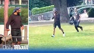 France attack: Shocking moment police take down Annecy attacker