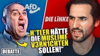 Debatte Endet Mit ANZEIGE! AfD Wähler RASTET Komplett AUS!