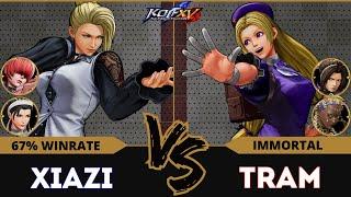 KOF XV️XIAZI (Mature/Shermie/Chizuru) vs TRAM (Duo Lon/Hinako/Dolores)️Replay Match - 03/25