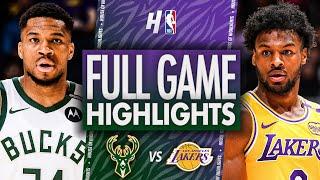 Milwaukee Bucks vs Los Angeles Lakers - Full Game Highlights | March 20, 2025 NBA Season