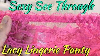 Sexy See Through Lacy Lingerie Panty  Haul/Review from Shein Part 18