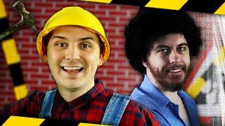 Bob Ross vs. Bob the Builder - Rap Battle! (April Fools) - ft. littlesecks, Mr. Tibbs & Zawesome