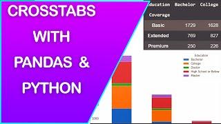 How to Create and Visualize CrossTabs in Pandas & Python