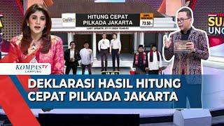 Terbaru! Deklarasi Hasil Hitung Cepat Litbang Kompas di Pilkada Jakarta