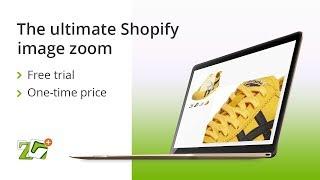 Zoom your product images - Shopify app