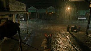 Driving A Wagon POV Through A Thunderstorm With Very Heavy Rain | RDR2 ASMR