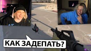 парадеевич и плохой парень пытаются играть в кс го..