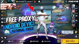 Free Proxy in Android device|xmodz proxy how to use in Android|how to get proxy Free#freefireproxy