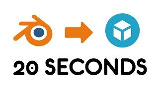 Blender to Sketchfab in 20 SECONDS