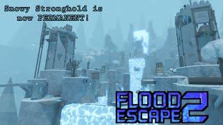 Snowy Stronghold [Crazy] by SmokeyTheFox is now a PERMANENT map! | Roblox FE2