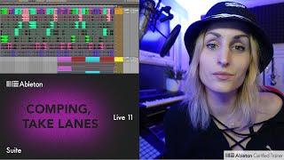 Ableton Live 11: Comping, Take Lanes (with ANNA DISCLAIM)